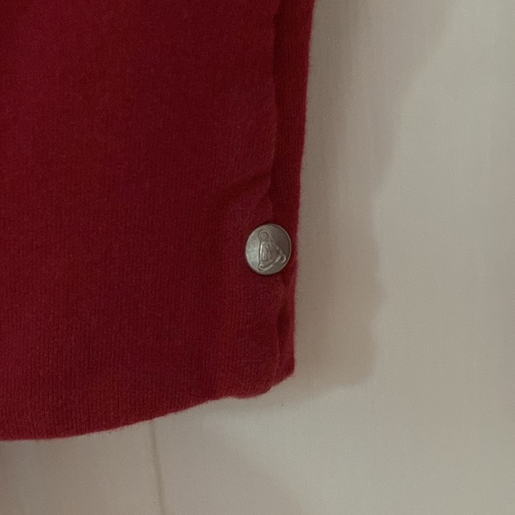 Neon Buddha Button Front Sweatshirt Jacket Sweater Buttons Cowl Relaxed Size XS - Picture 2 of 6